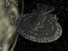 ´Galaxy class´ mesh source unknown. Conversion to ´Nebula class´ by Marcel Baumberger. Rendering...